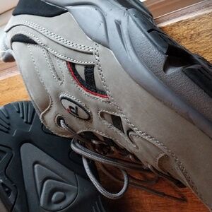 Propet Shoes Like New mens Size 15 M. Grey With Black Trim.